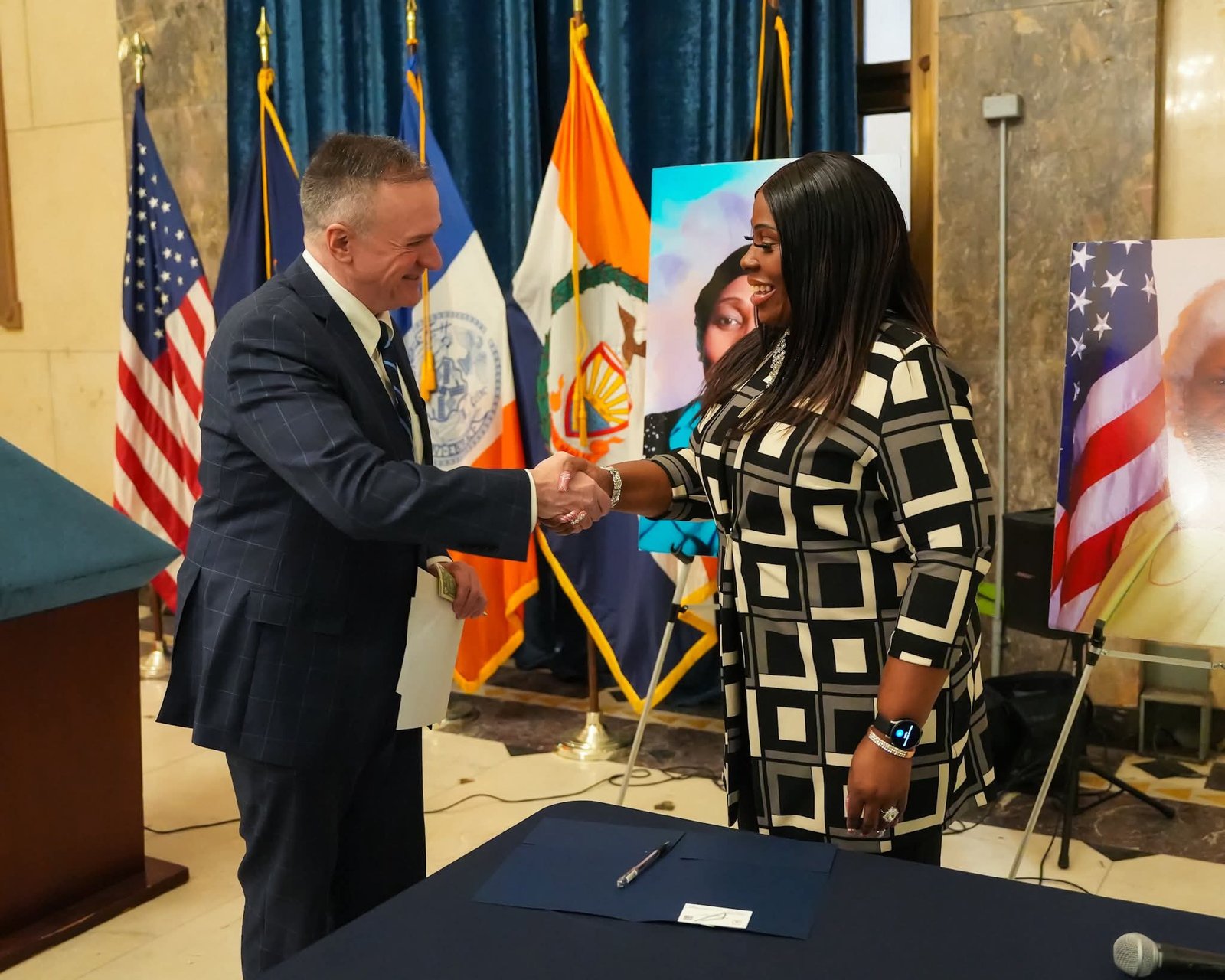 Gibson Sworn In for Second Term as Bronx Borough President