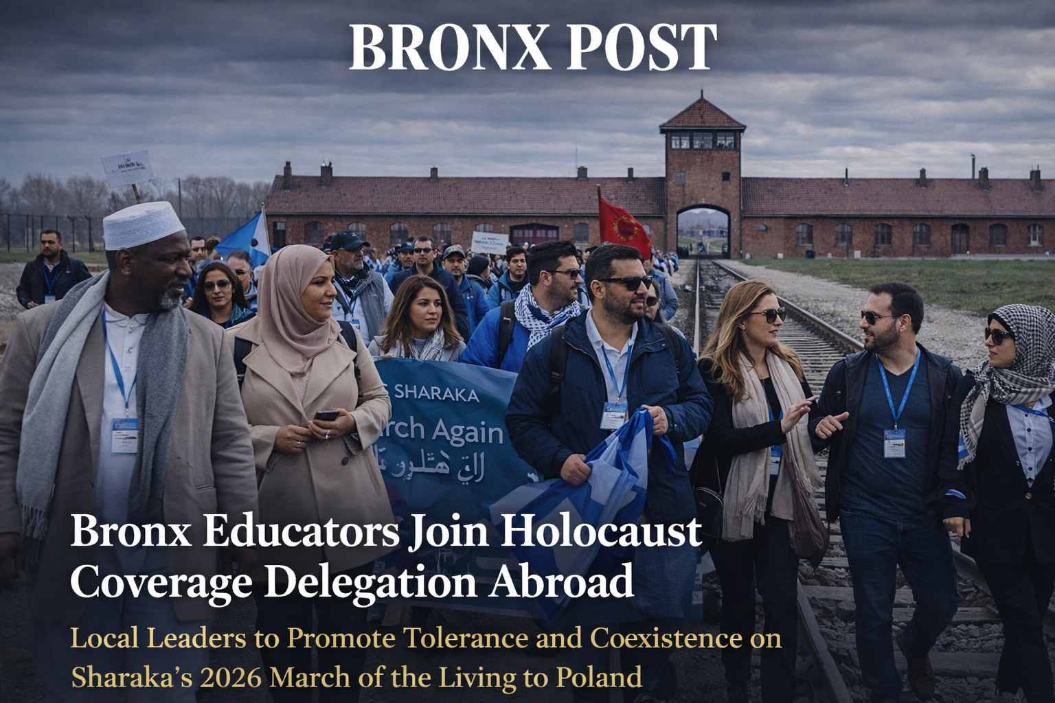 Bronx interfaith, education leaders join International Holocaust Remembrance Delegation to Poland