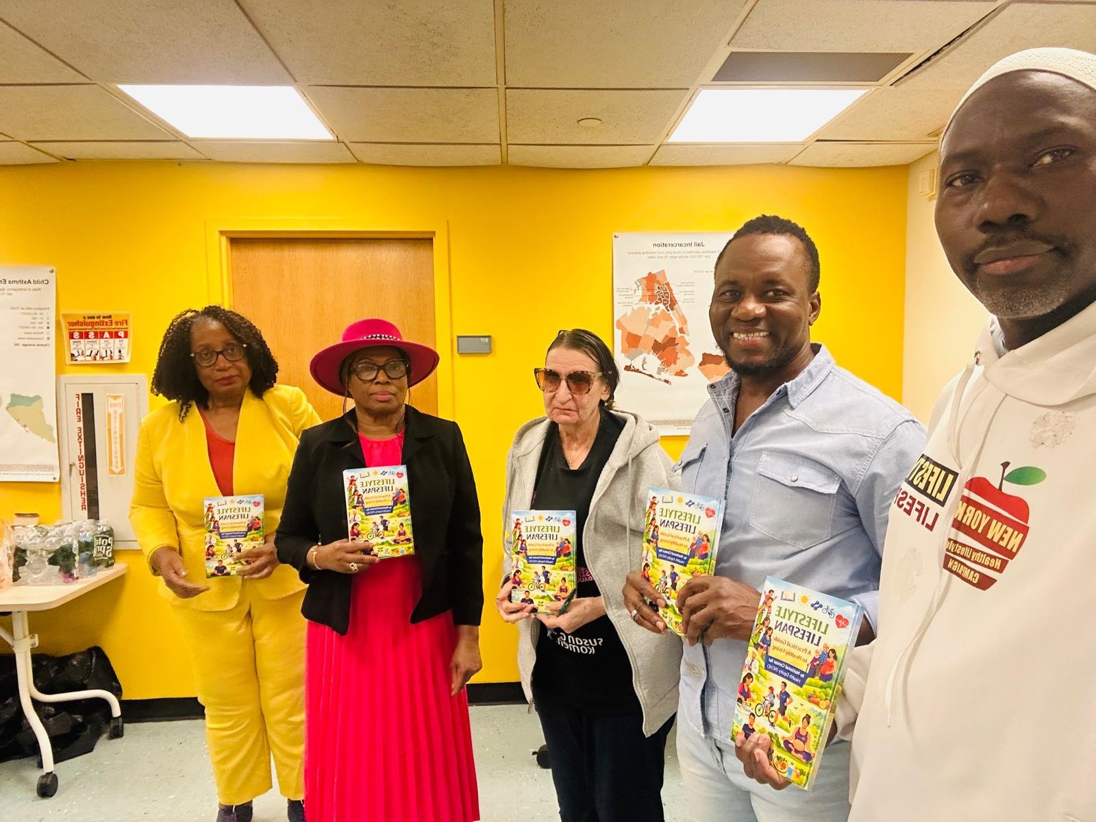 NCHE launches ‘Lifestyle Lifespan’ book in Bronx to advance community health