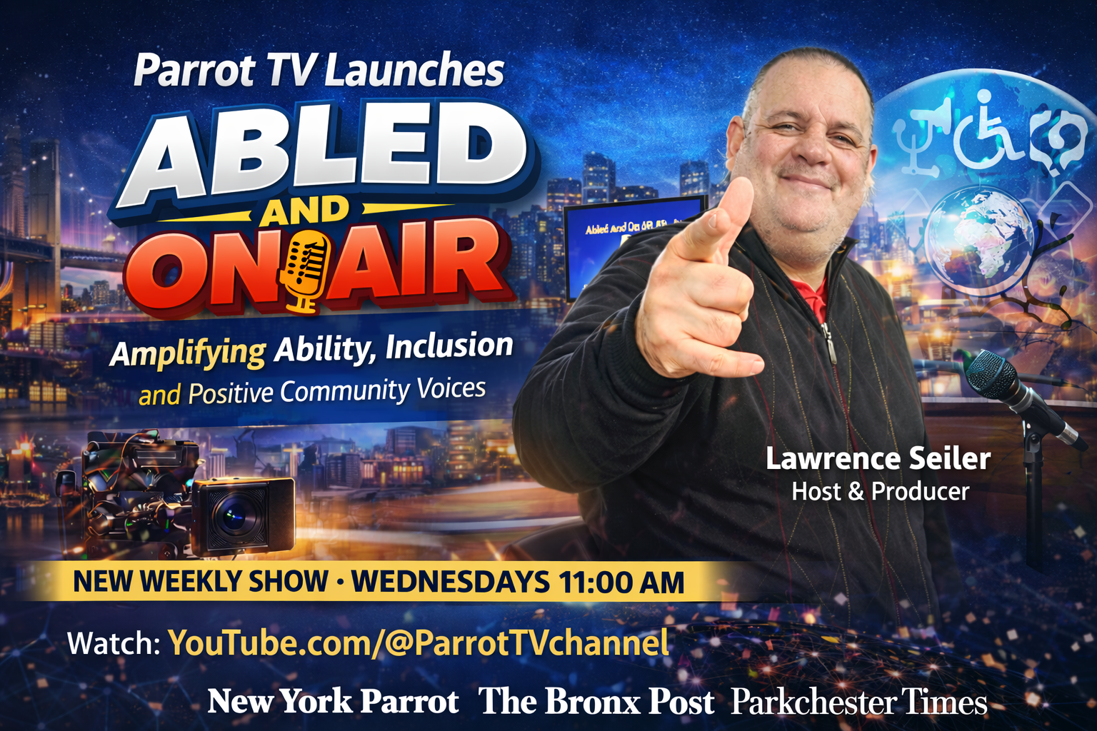 Parrot TV Launches ‘Abled and On Air’ to Amplify Ability, Inclusion and Positive Community Voices
