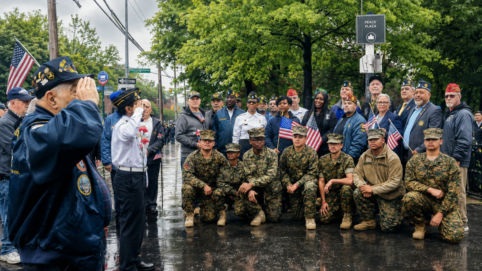 Bronx Honors fallen heroes at Peace Plaza